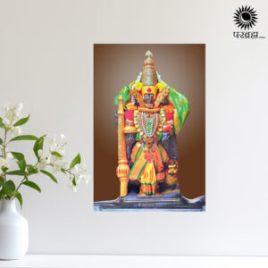 Kolhapur Mahalaxmi Standing Wall Frame