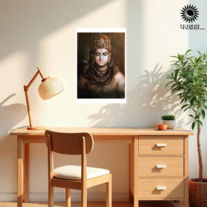 Shri Mahadev Peaceful Meditation Wall Poster