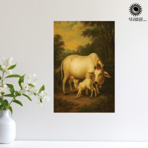 Kamdhenu Sacred Prosperity Wall Poster