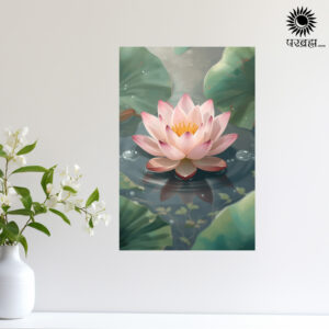 Lotus of Peace and Purity Wall Poster