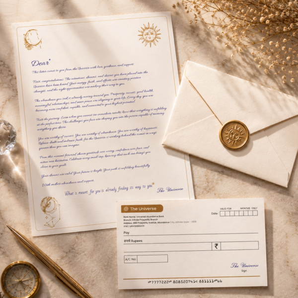 Universe Manifestation Letter Kit